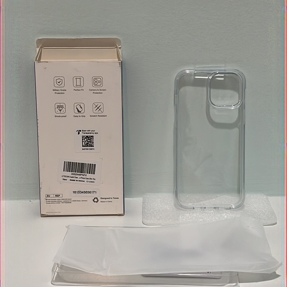 Letscom Protective Phone Case Clear, iPhone 12 Pro Max Military Grade Prot - Picture 4 of 8